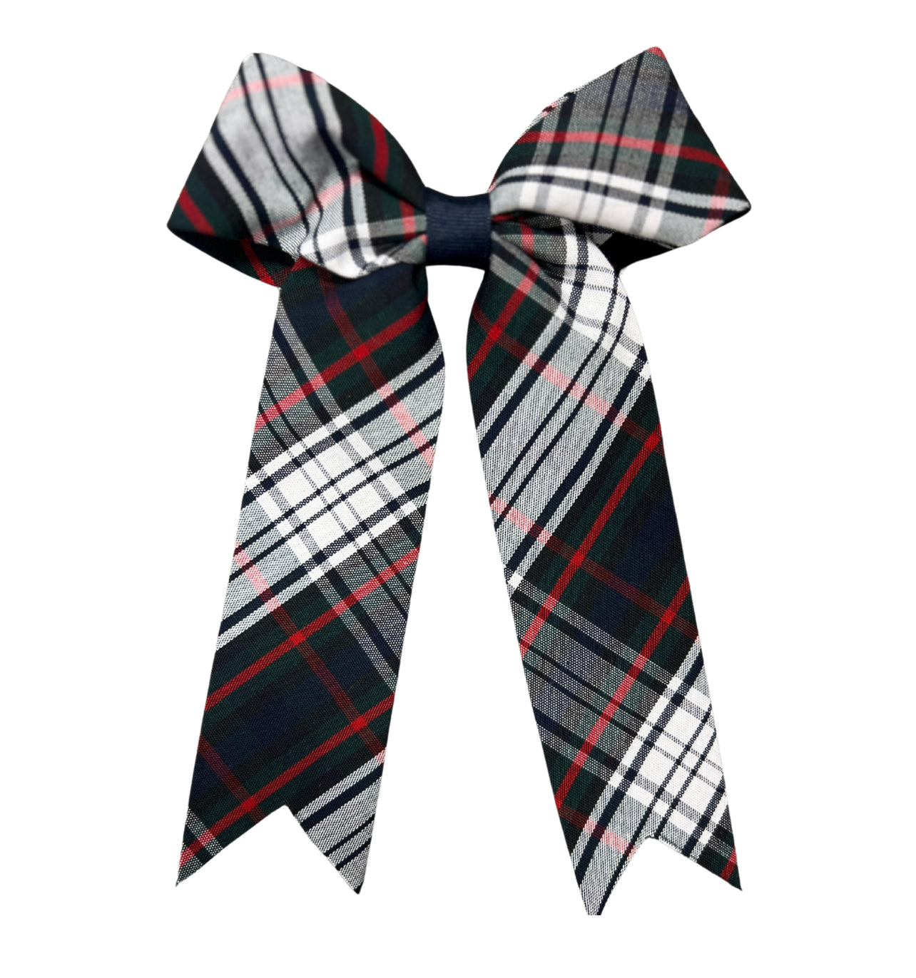 Plaid Tail Bow