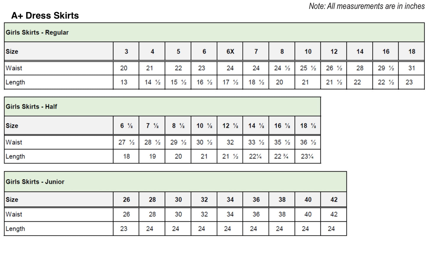 HS Ladies' Plaid Dress Skirt