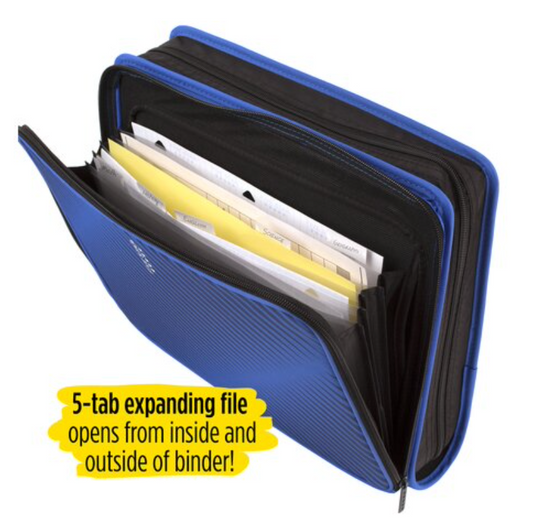 2" Multi-Access Zip Binder