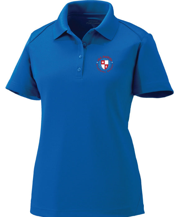 HS Ladies' Royal Blue Polo - Performance