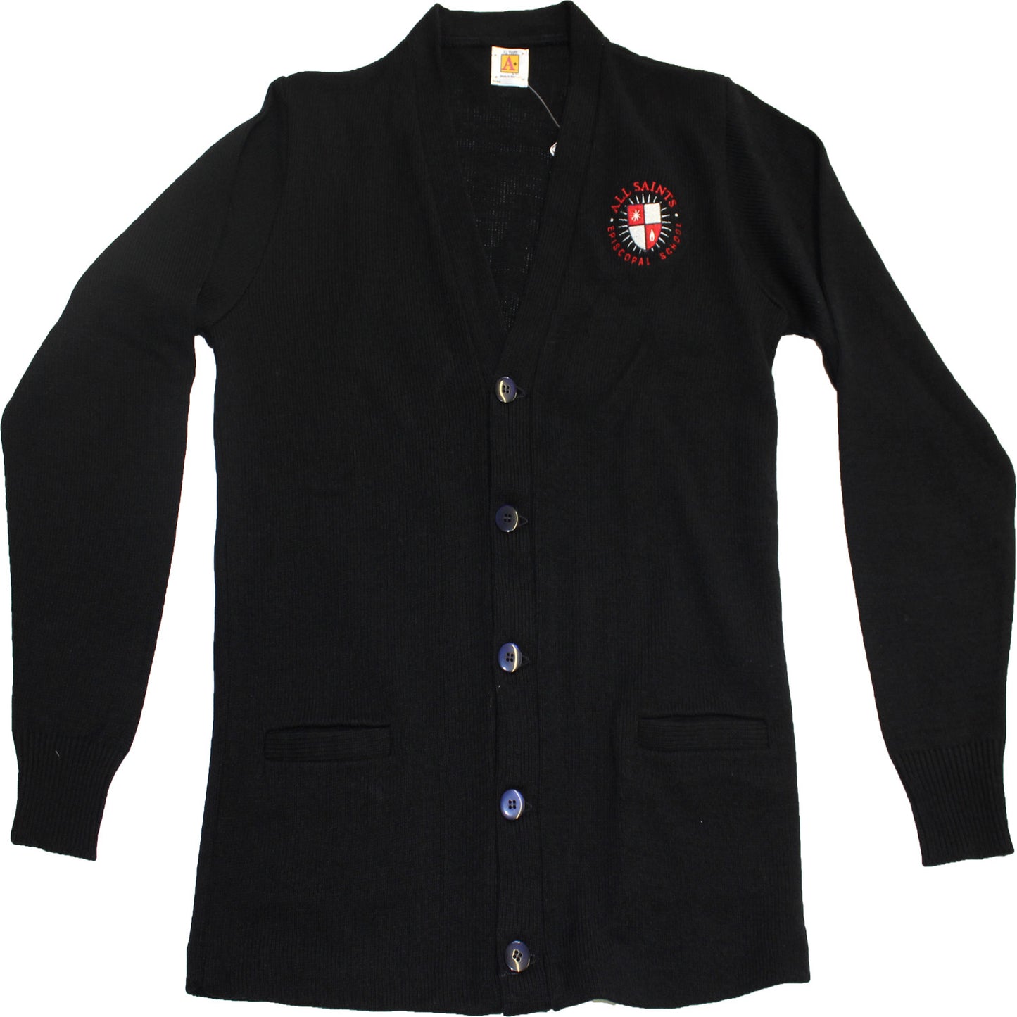 HS Ladies' Navy Cardigan