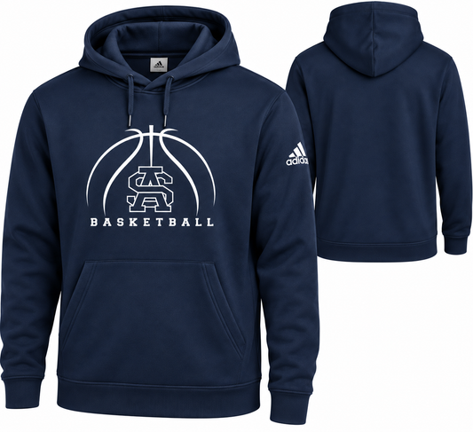 Adidas AS Basketball Navy Hoodie