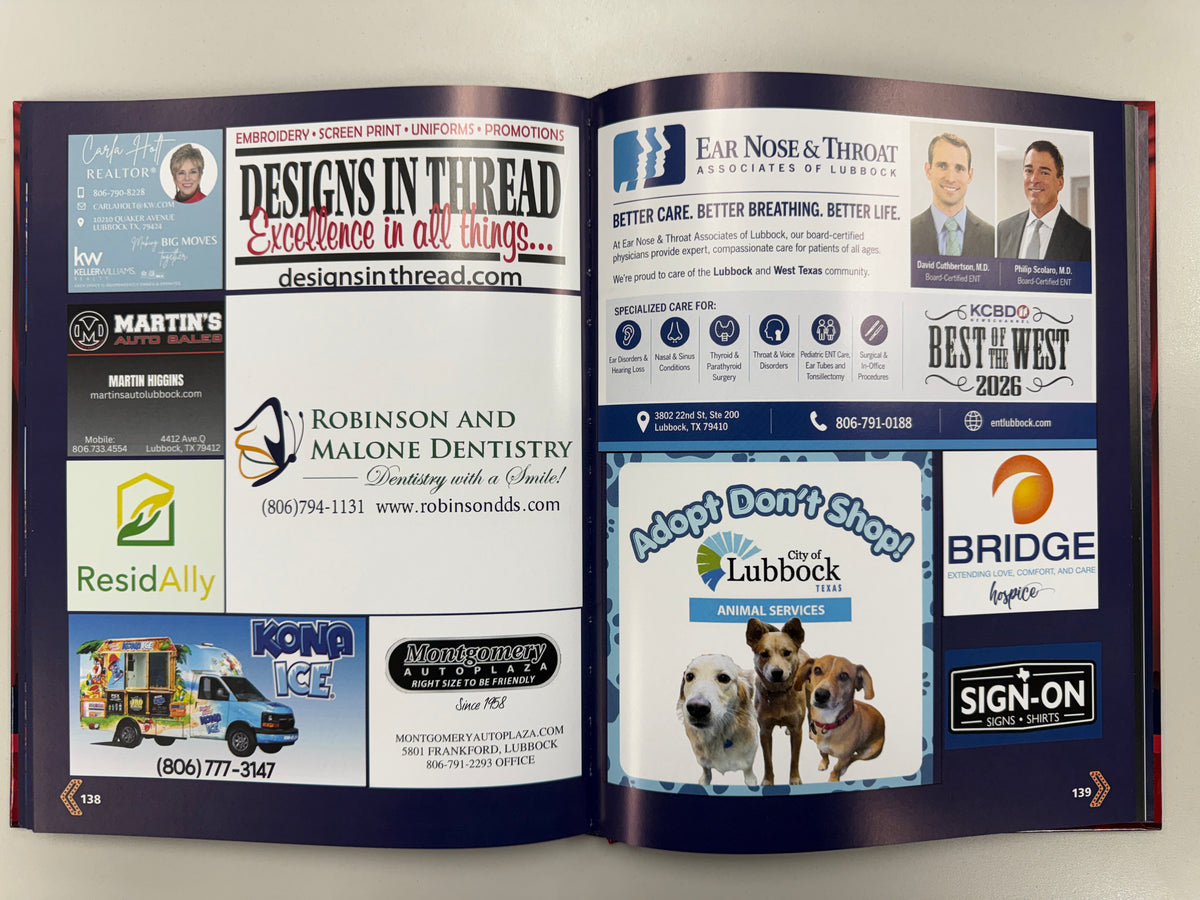 Upper School Yearbook - Business Ad Sponsorships