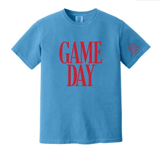 Basketball Game Day Comfort Colors Tee
