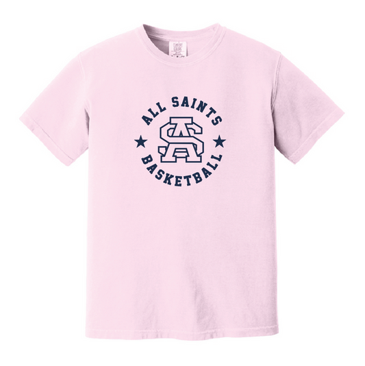 Basketball AS Comfort Colors Tee (4 color options)