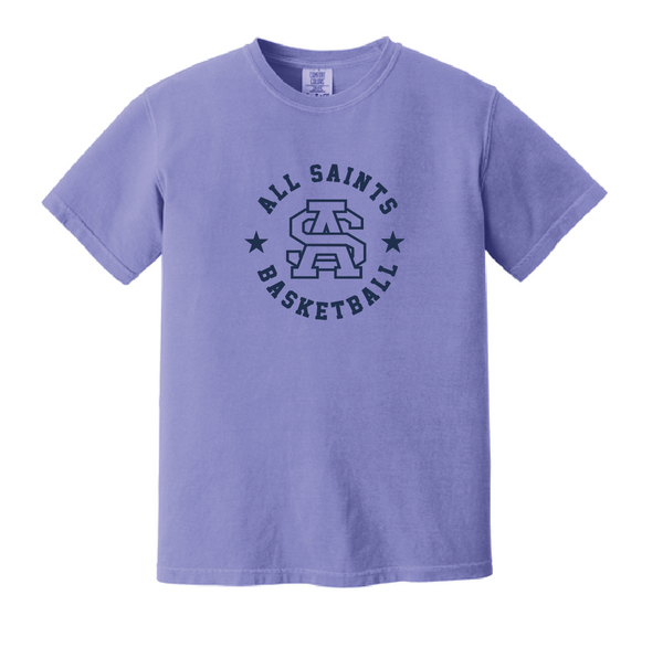 Basketball AS Comfort Colors Tee (4 color options)