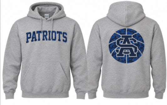 Camo Basketball Hoodie - Gildan