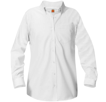 MS Boys’ White Oxford Shirt