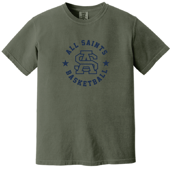 Basketball AS Comfort Colors Tee (4 color options)