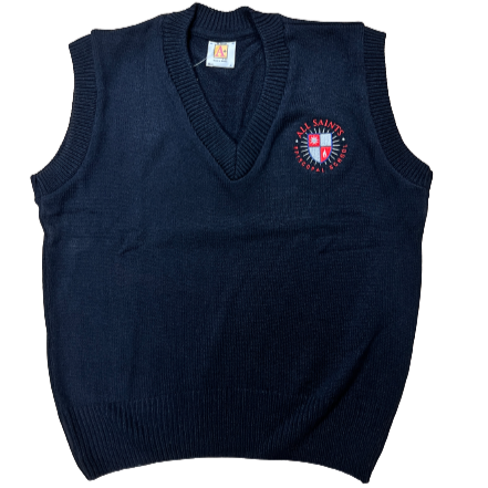 MS Girls’ Navy Sweater Vest