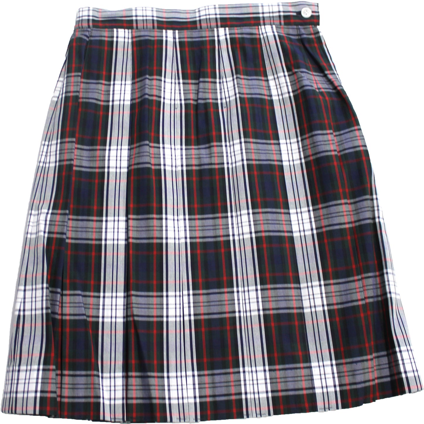 HS Ladies' Plaid Dress Skirt