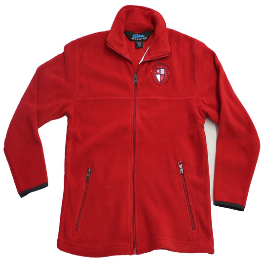 PLC/Lower School Fleece Jacket - Red
